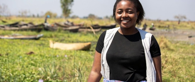 A Pact program participant in Malawi