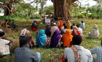 Community dialogue in Antsokia