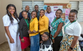 Community case workers in Dominican Republic