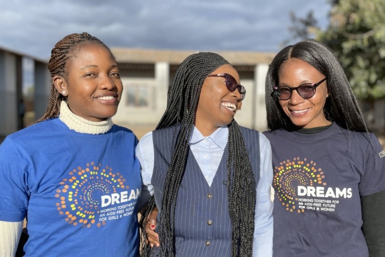 Women from the DREAMS program. 