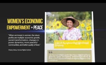 #HearMeToo: Myanmar development dialogue