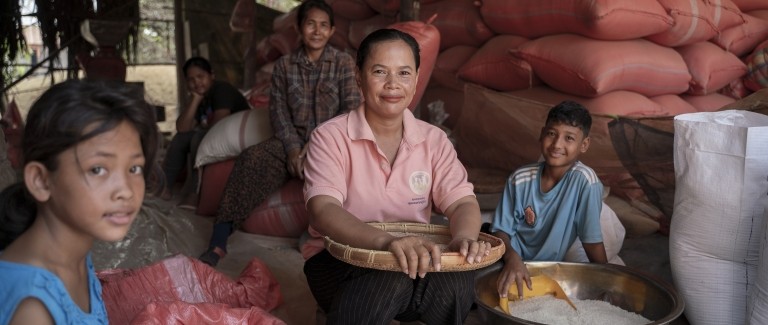 Pact project participants in Cambodia