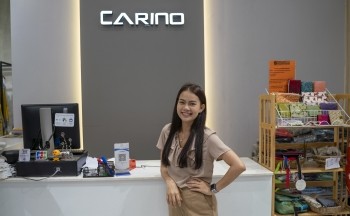 An entrepreneur in Cambodia who took part in the WE Act project. Credit: Brian Clark/Pact