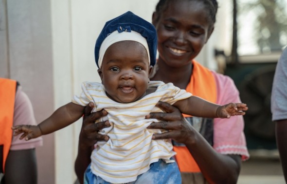 A community member in Malawi