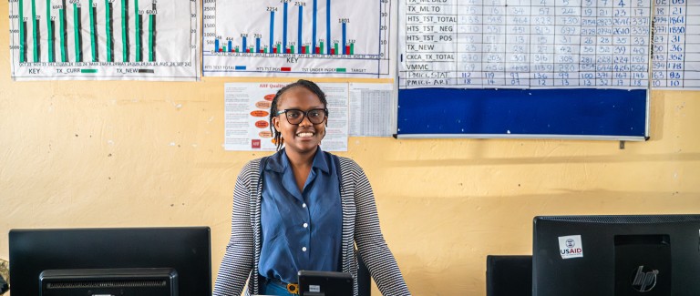 A local partner in the Zambia Integrated Health project. 