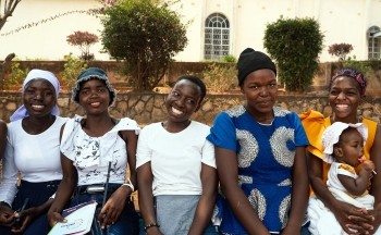 Project participants in Zimbabwe