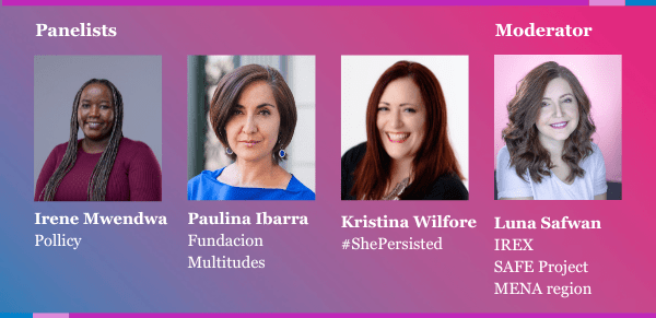 Webinar: More than a women's rights issue: How technology-facilitated gender-based violence is a threat to democracy