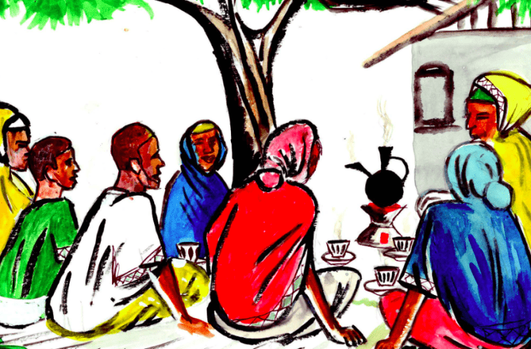 Cover photo graphic from Yegarachin training manual. Credit: Sustainable Peace Activity, 2024. 